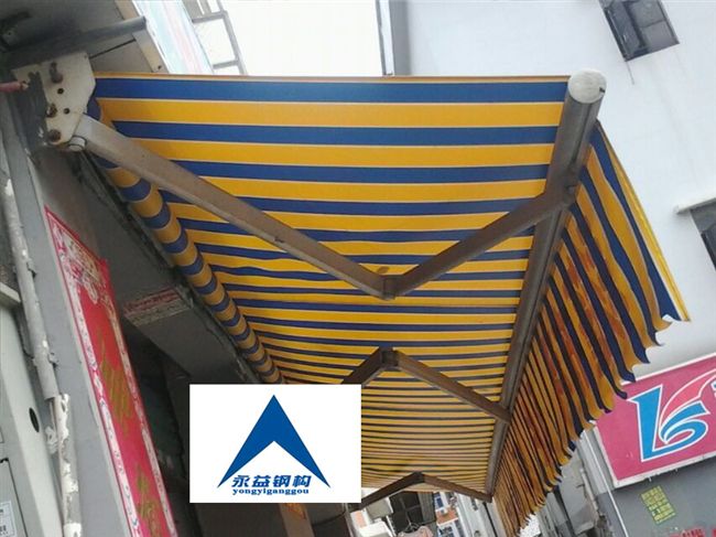 曲臂遮陽篷 東莞廠家定制推拉蓬 戶外折疊大型倉庫帳篷 移動伸縮活動推拉雨棚