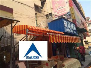 東莞曲臂伸縮蓬遮陽(yáng)蓬
